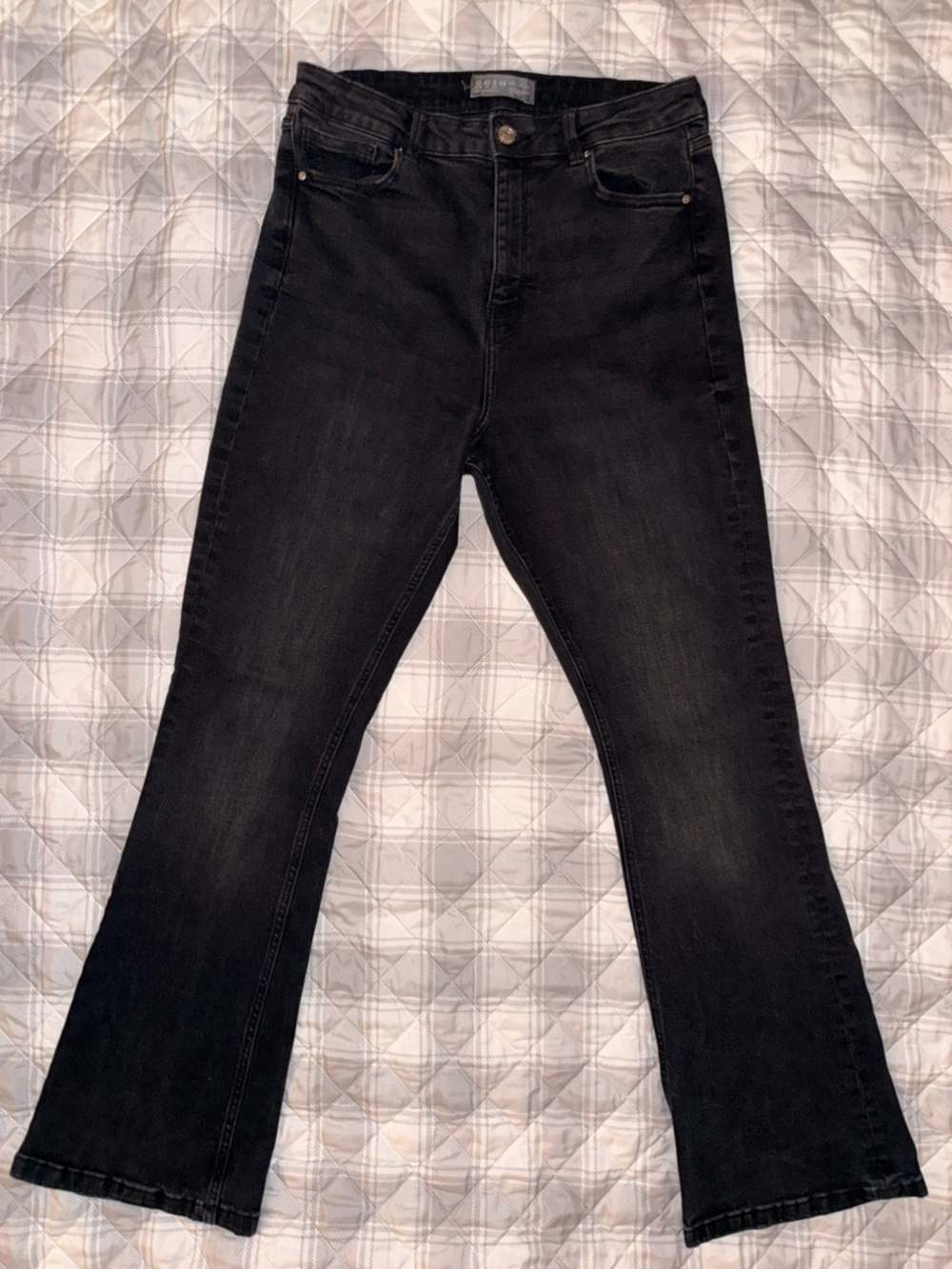 Primark Black Denim Jeans with Grey Label